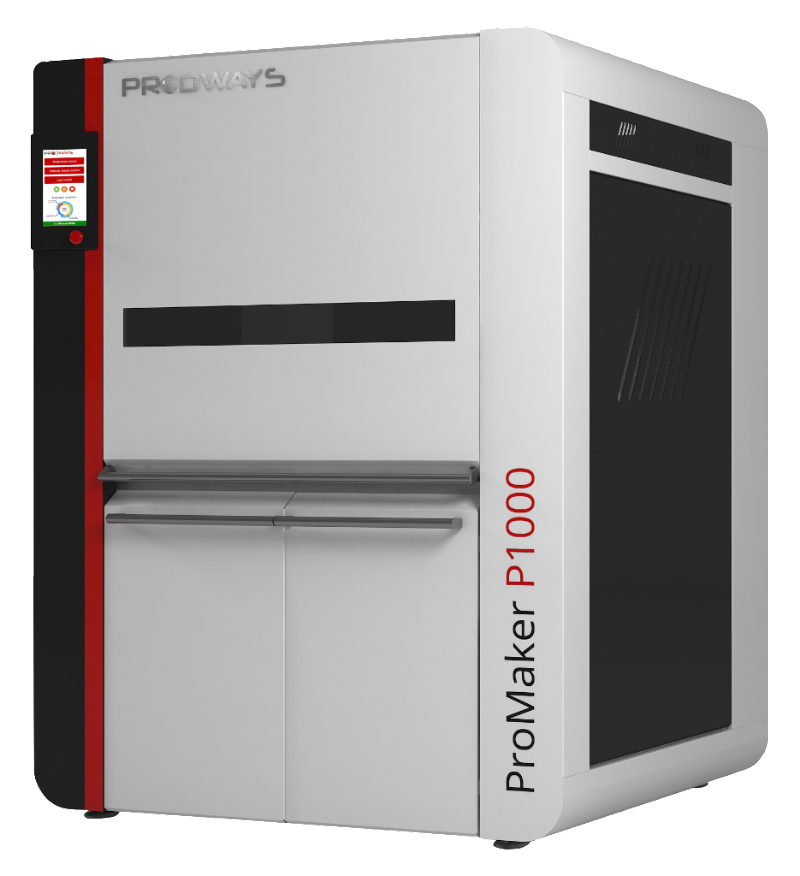 Prodways P1000 printer Action Distribution